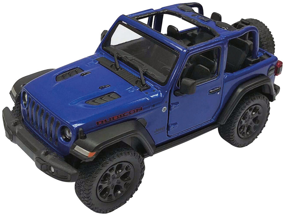 the all-new 2018 Jeep Wrangler bleue