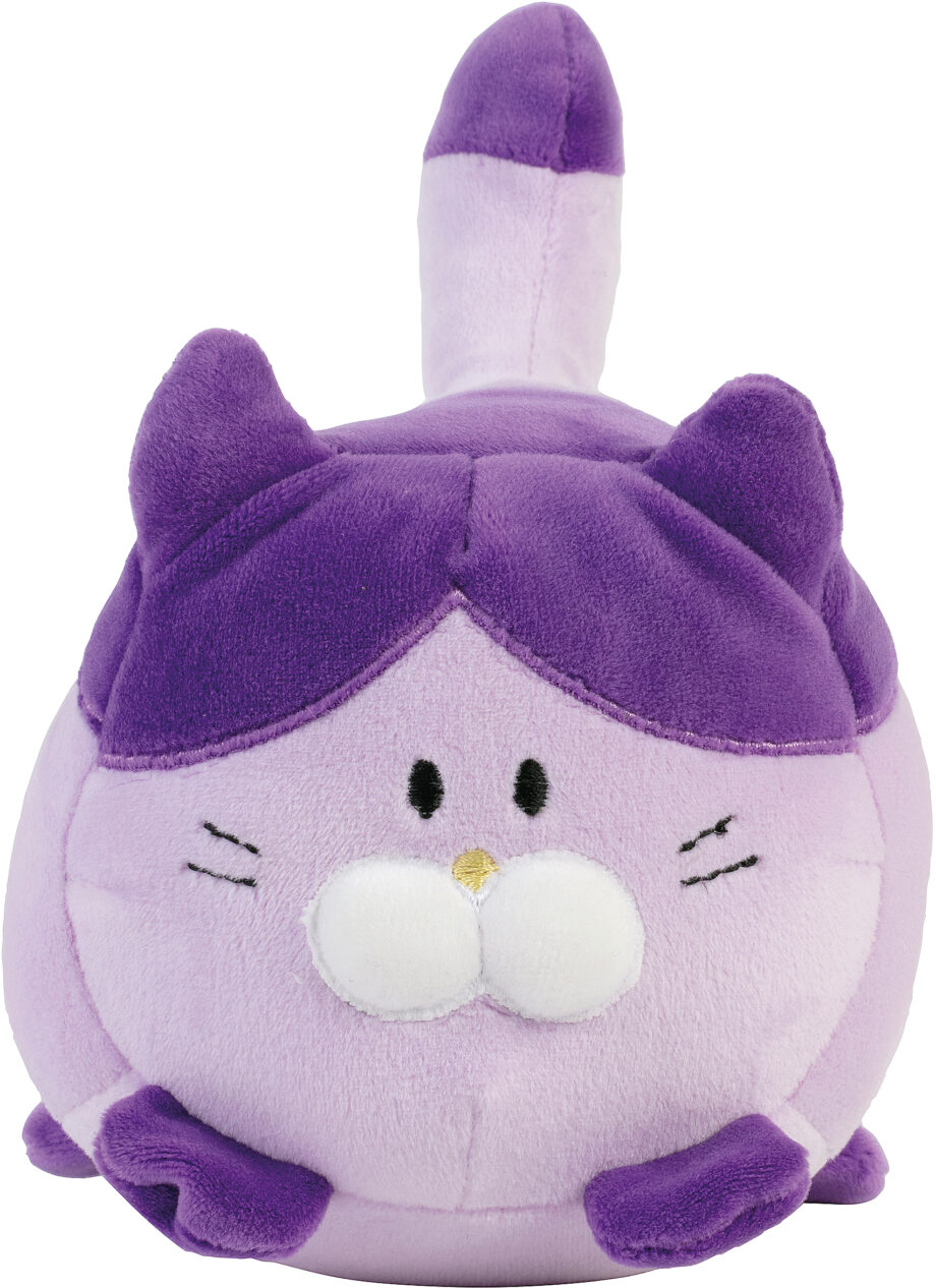 Animaux toudoux - 13cm - 6 modèles - Chat violet