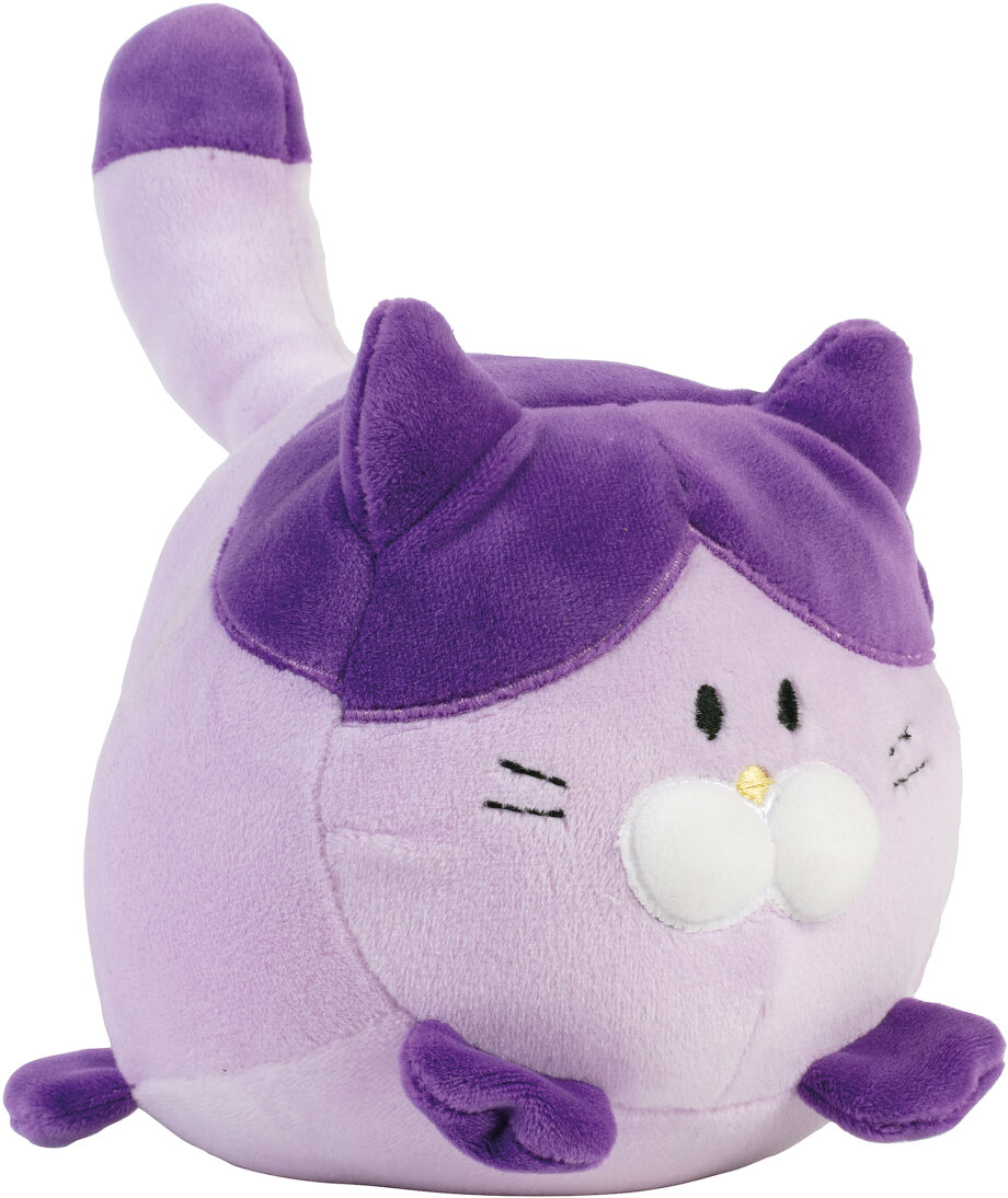 Animaux toudoux - 13cm - 6 modèles - Chat violet